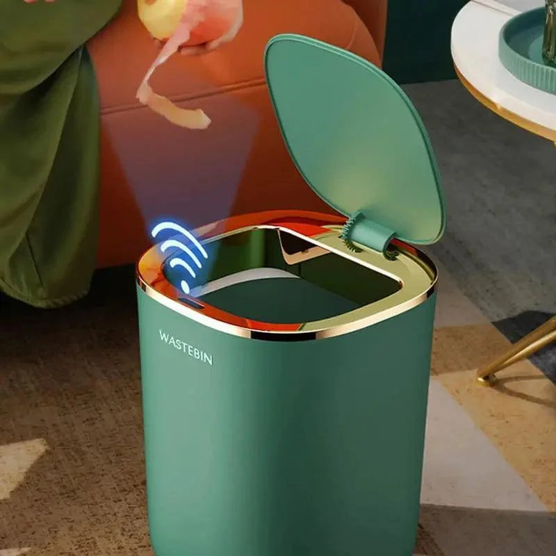 Lixeira para Banheiro e Cozinha Automática com Sensor