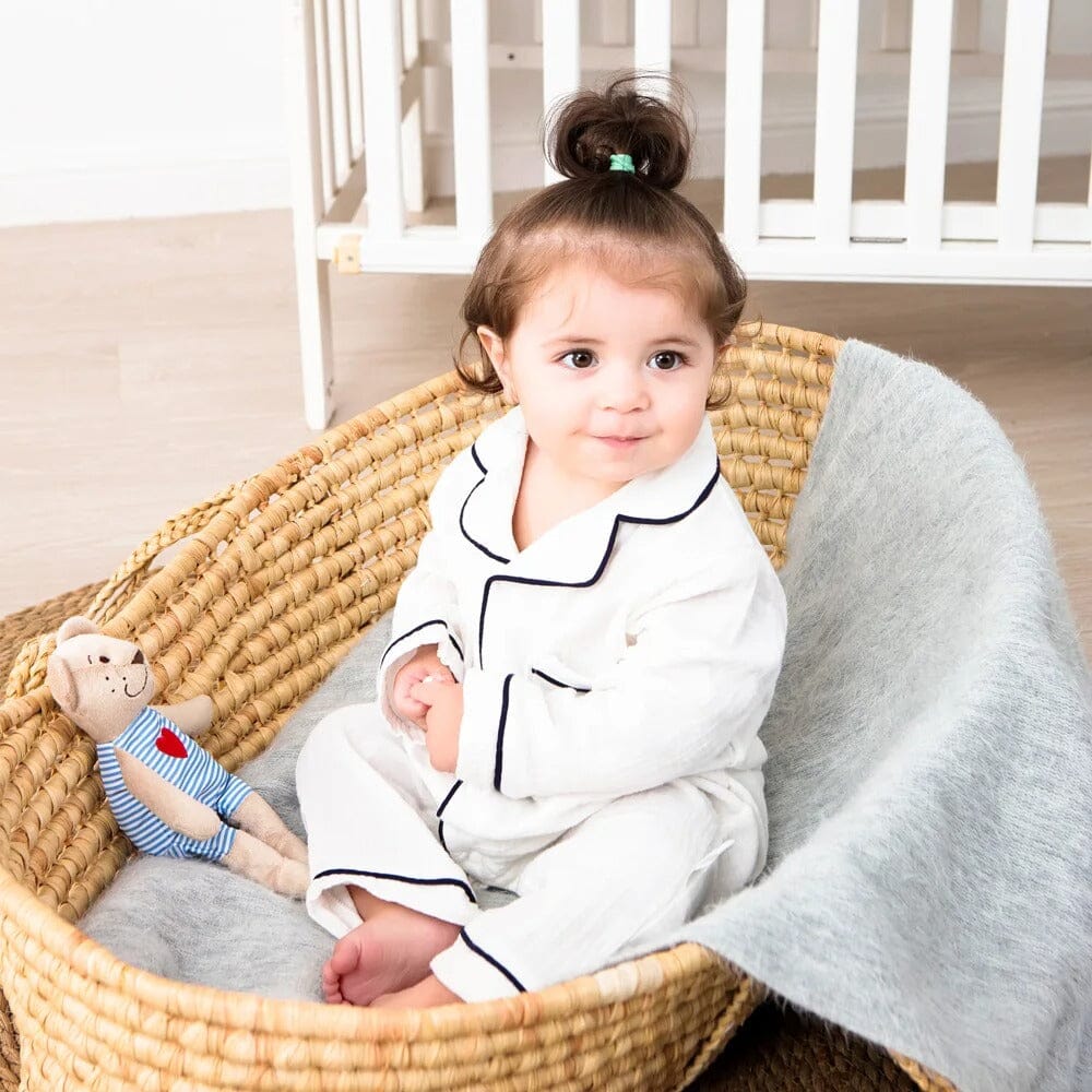 Pijama Macacão Bebê Manga Longa