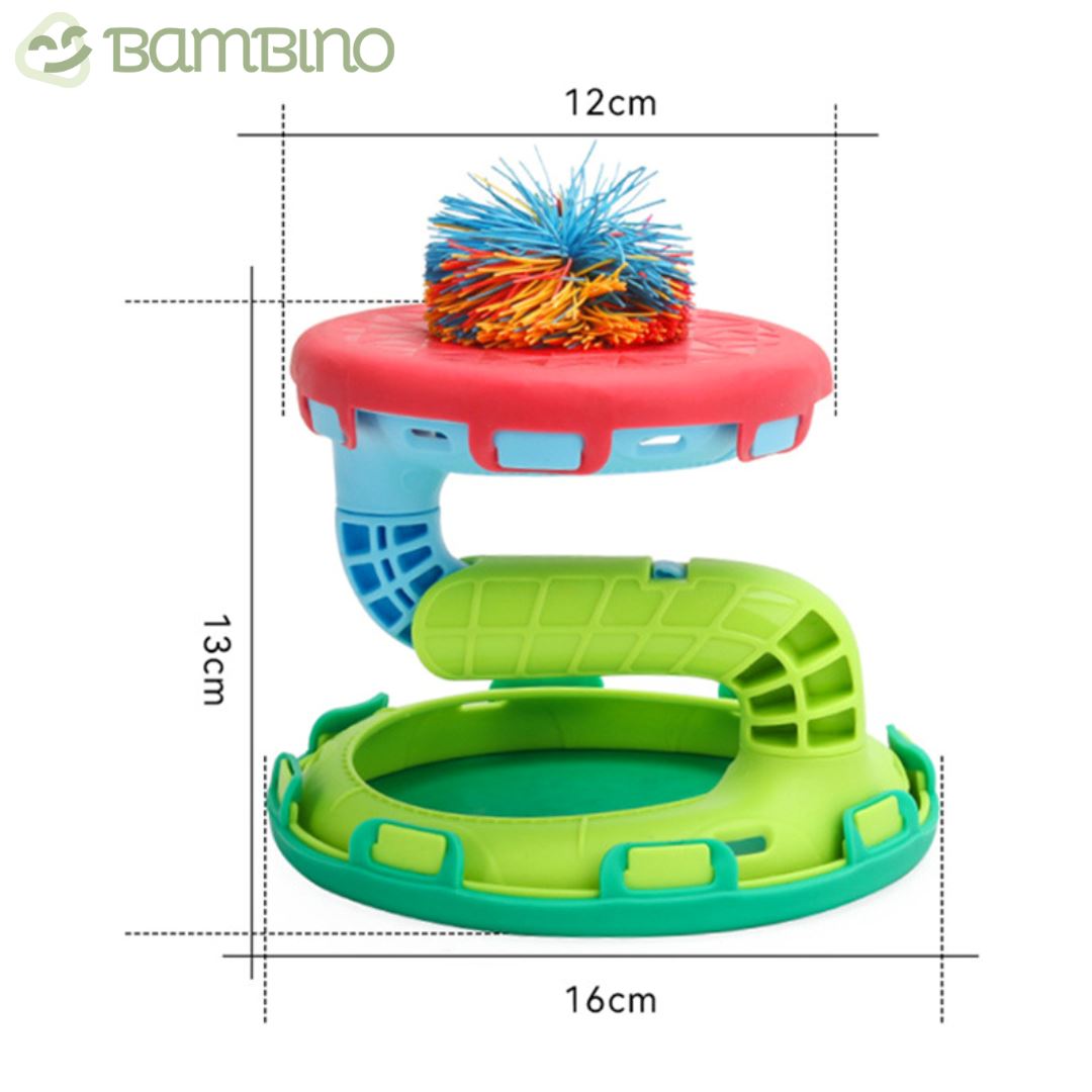 Peteca Brinquedo Infantil Bambino + Bola de Brinde