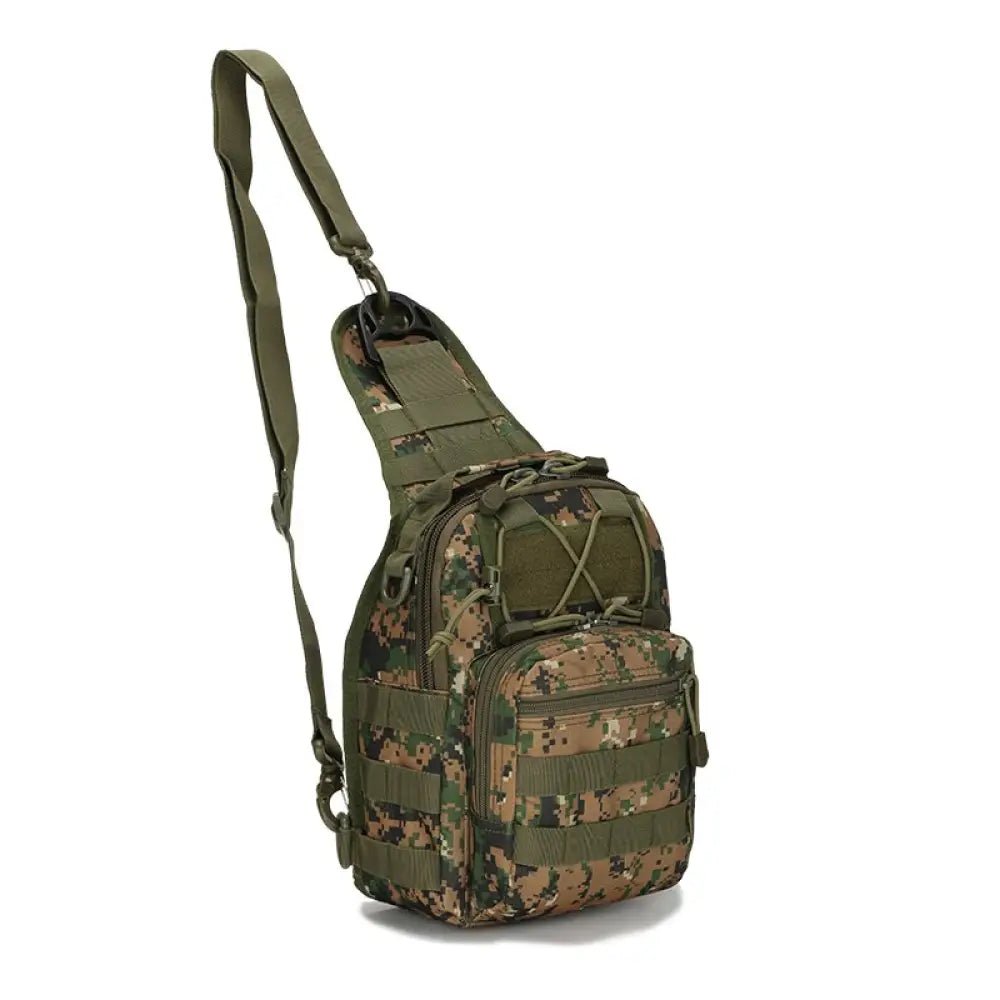 Mochila Militar Transversal de Ombro e Peito Tática - Esportiva - Tudo Tem