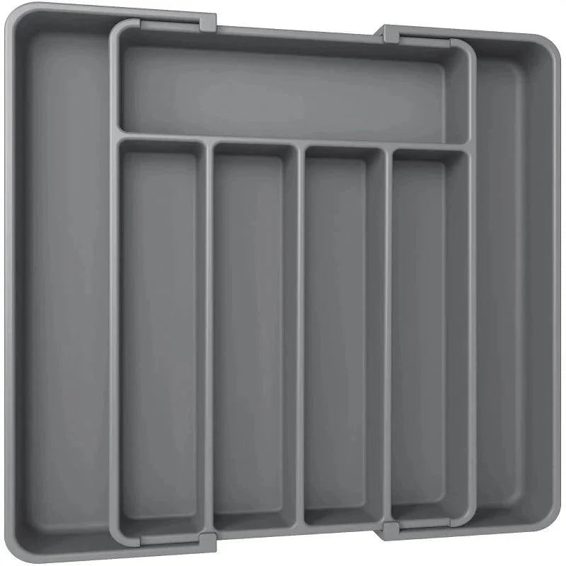 Organizador de Gaveta de Cozinha Expansível para Talheres
