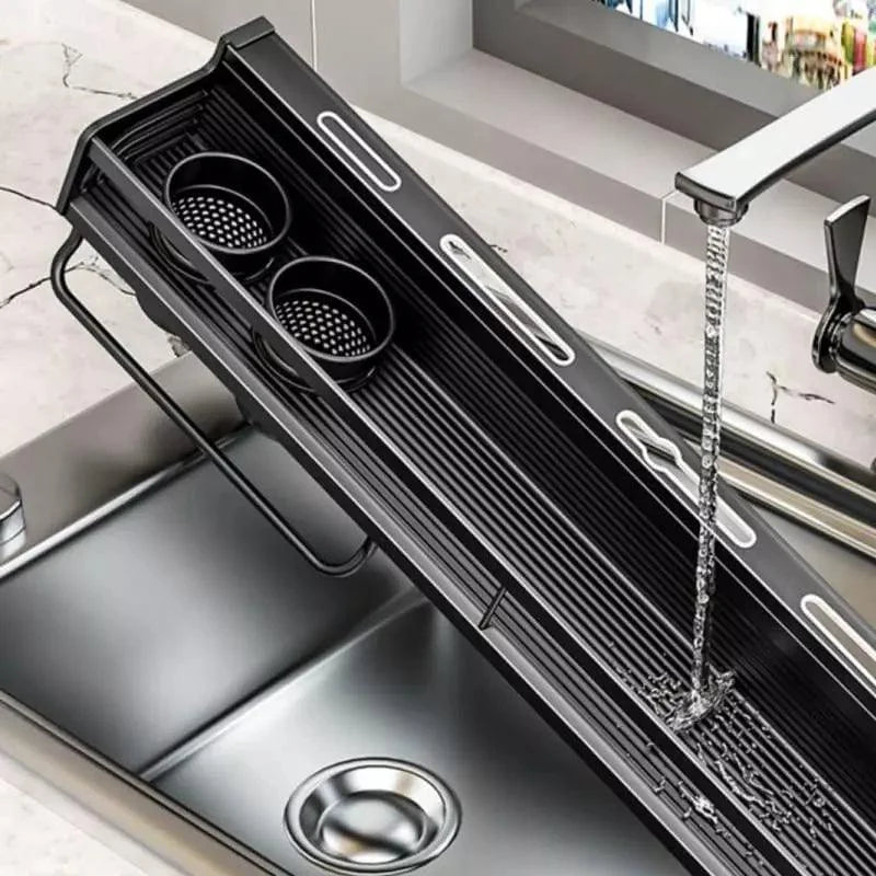 Prateleira para Cozinha em Aço Inox Multifuncional
