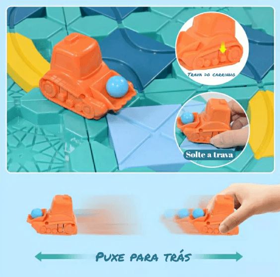 Brinquedo Desenvolvimento Intelectual - Logical Road Builder