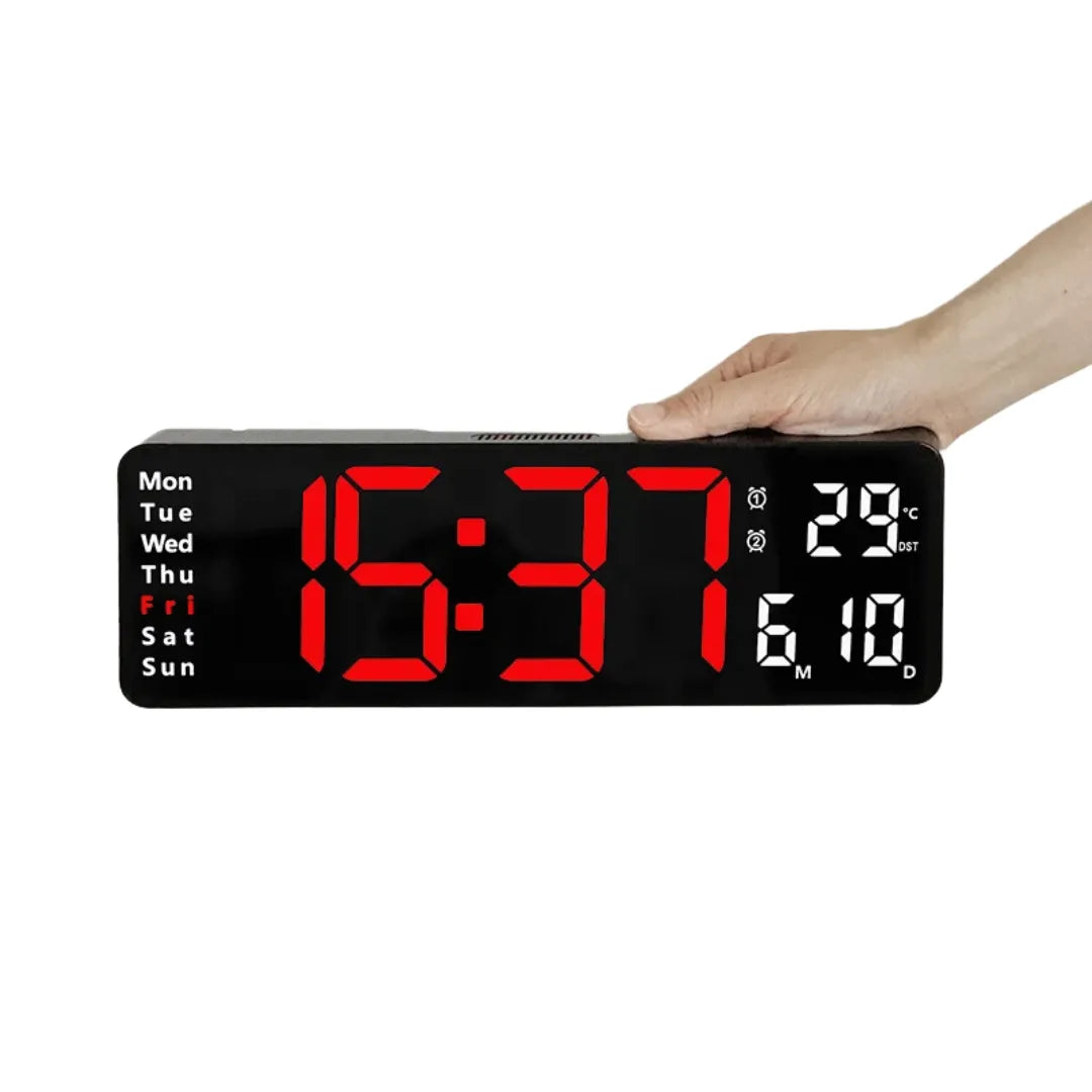 Relógio de Parede Digital LED - Minz