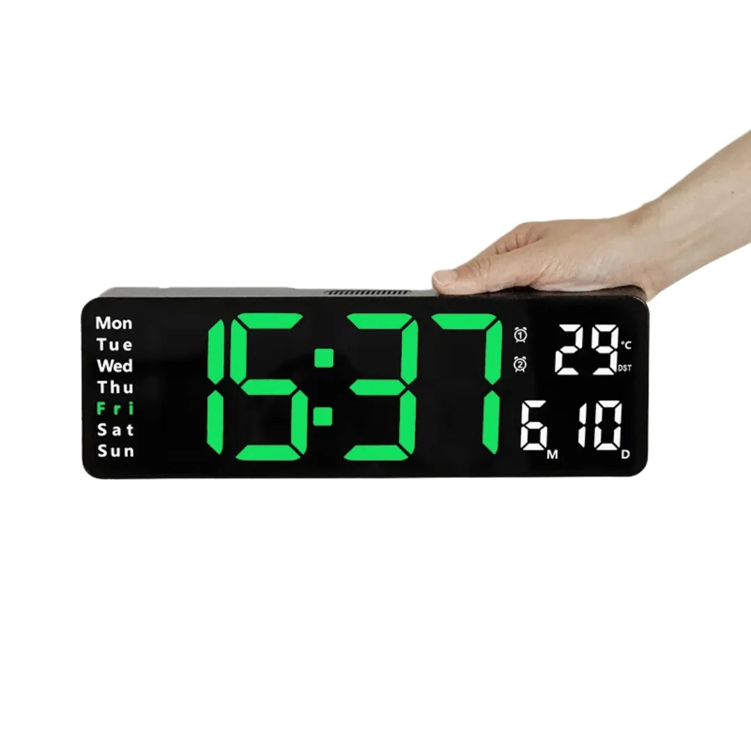 Relógio de Parede Digital LED - Minz