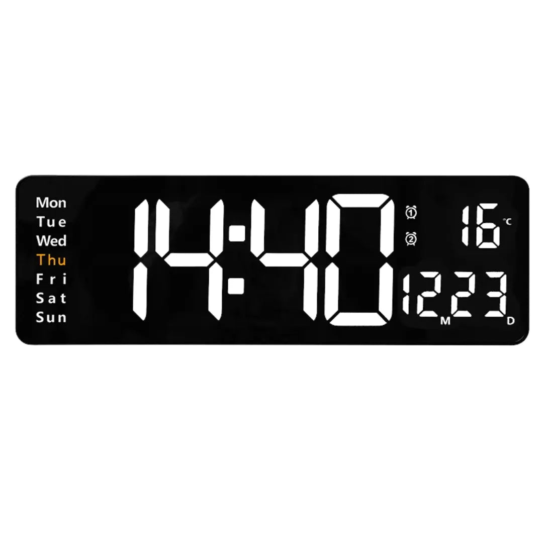 Relógio de Parede Digital LED - Minz