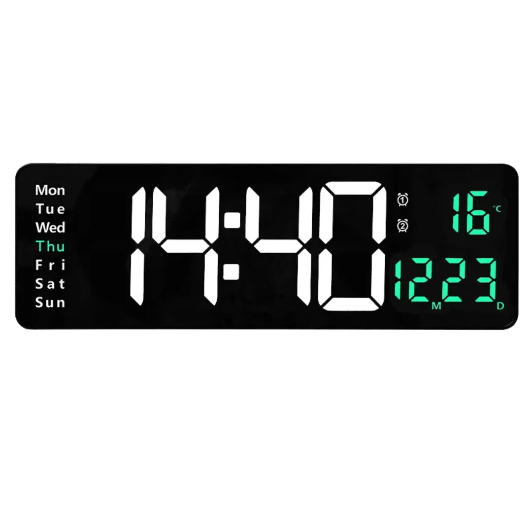 Relógio de Parede Digital LED - Minz