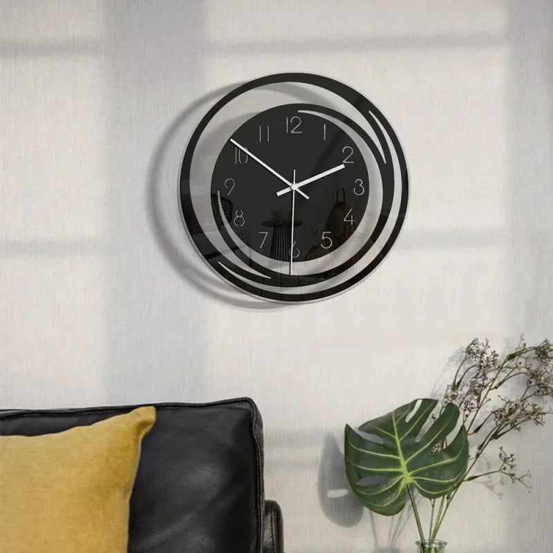 Relógio de Parede para Decoração Criativa Estilo Nórdico