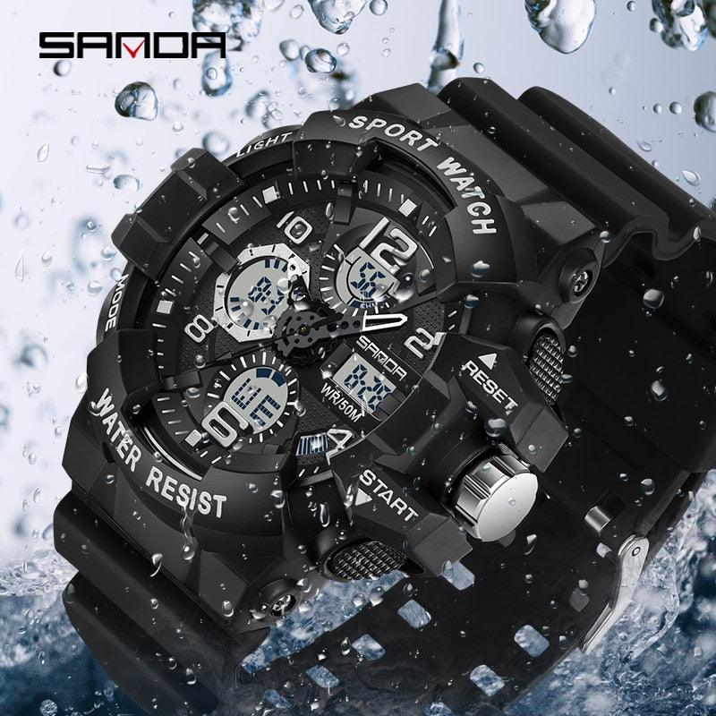 Relógio Masculino Strong Shock Original Metta™ - Tudo Tem