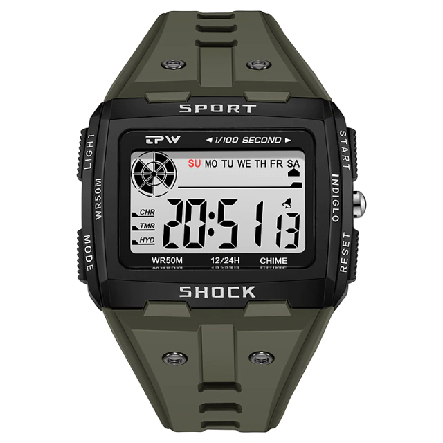Relógio Militar Masculino Raptor Sport Shock - Tudo Tem
