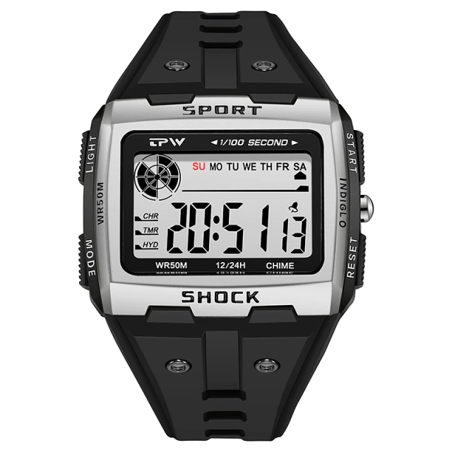 Relógio Militar Masculino Raptor Sport Shock - Tudo Tem