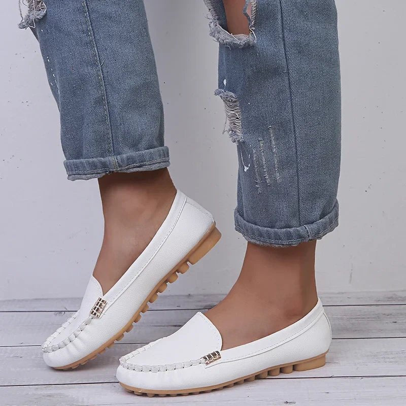 Sapato Feminino Mocassim LuxSoft - Tudo Tem