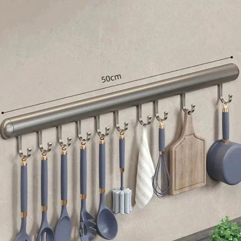 Suporte de Parede Organizador de Utensílios de Cozinha