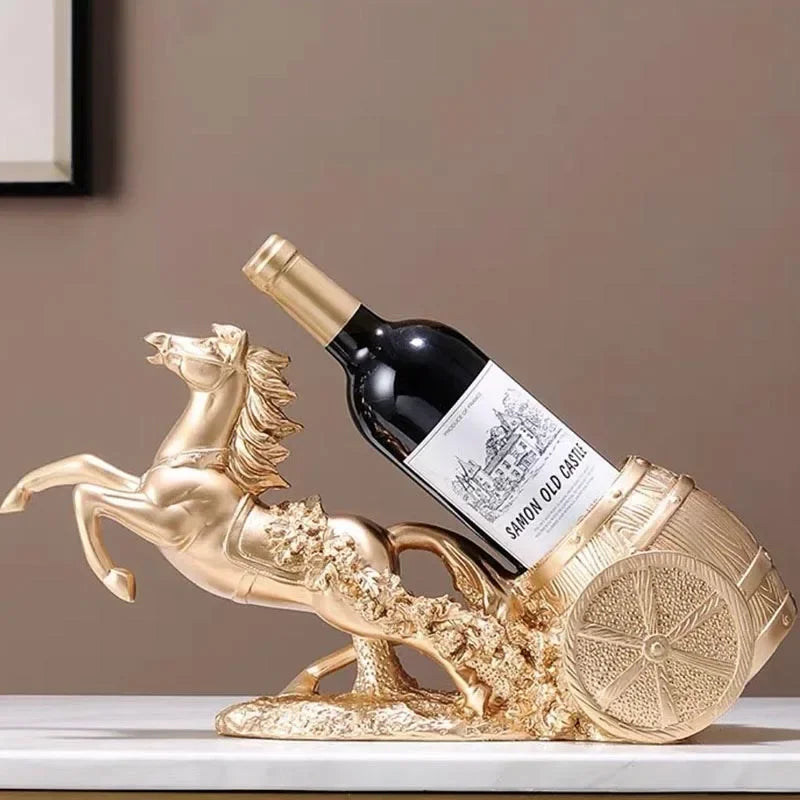 Suporte para Vinho Cisne Criativo em Estilo Clássico