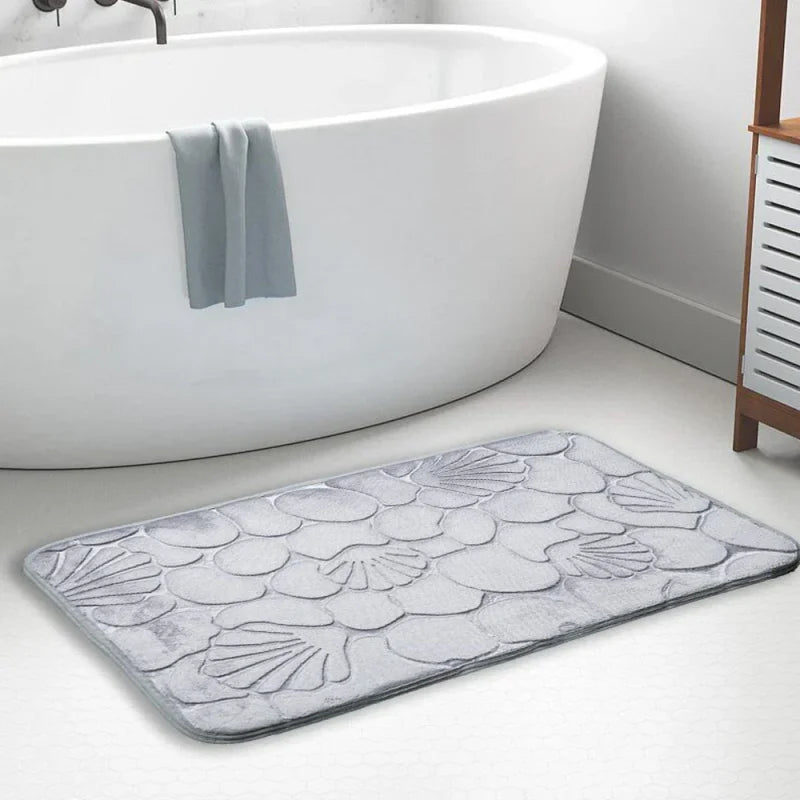 Tapete de Banheiro Super Absorvente com Secagem Rápida