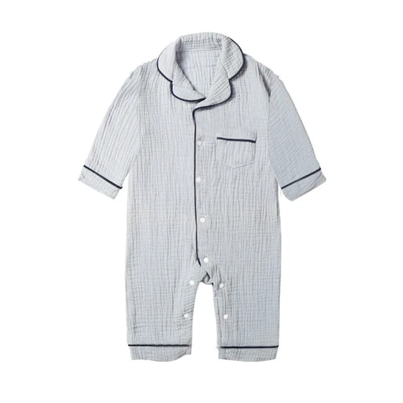 Pijama Macacão Bebê Manga Longa