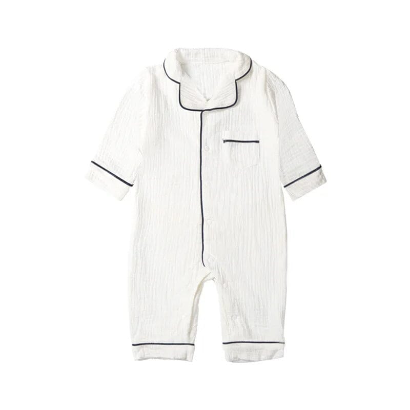 Pijama Macacão Bebê Manga Longa