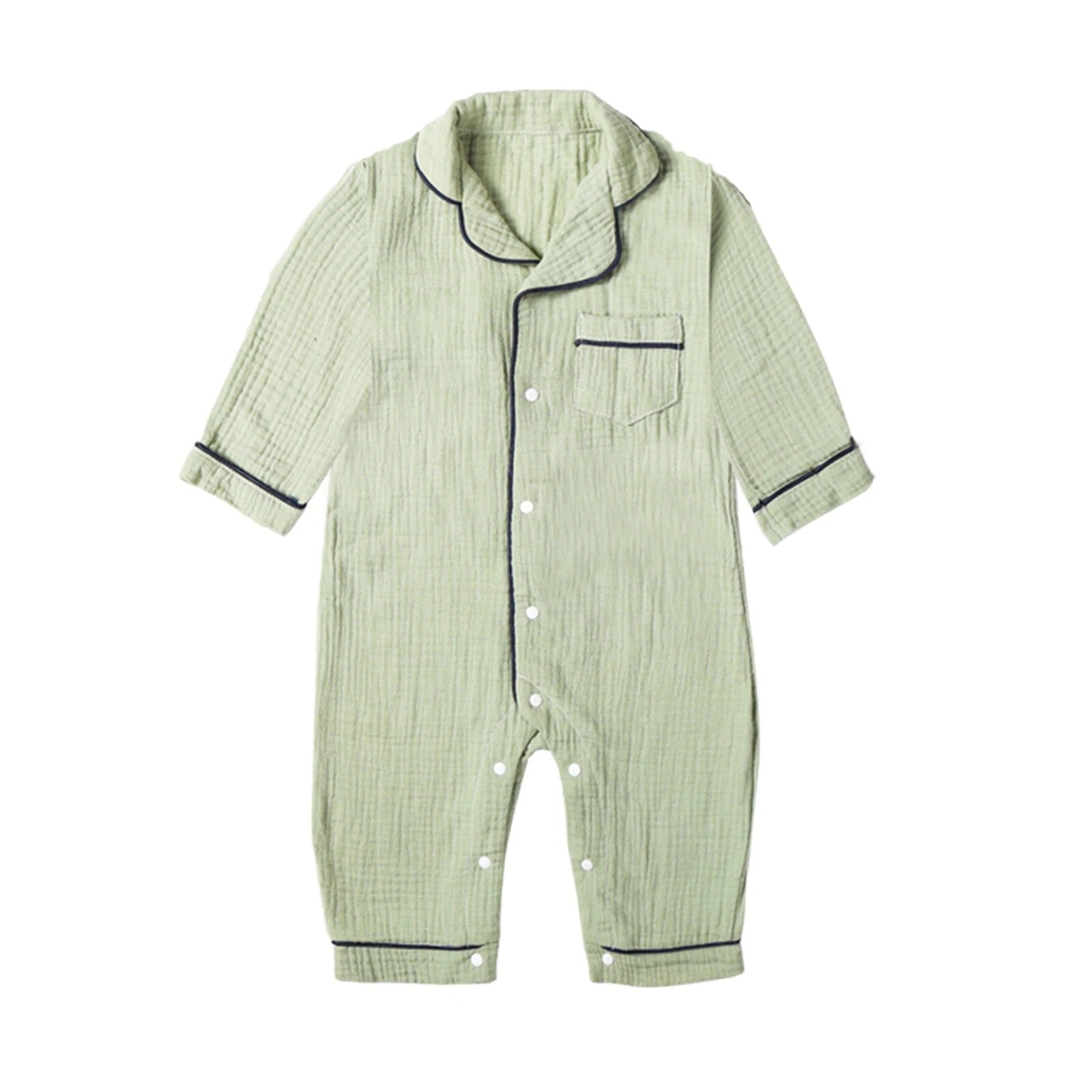 Pijama Macacão Bebê Manga Longa