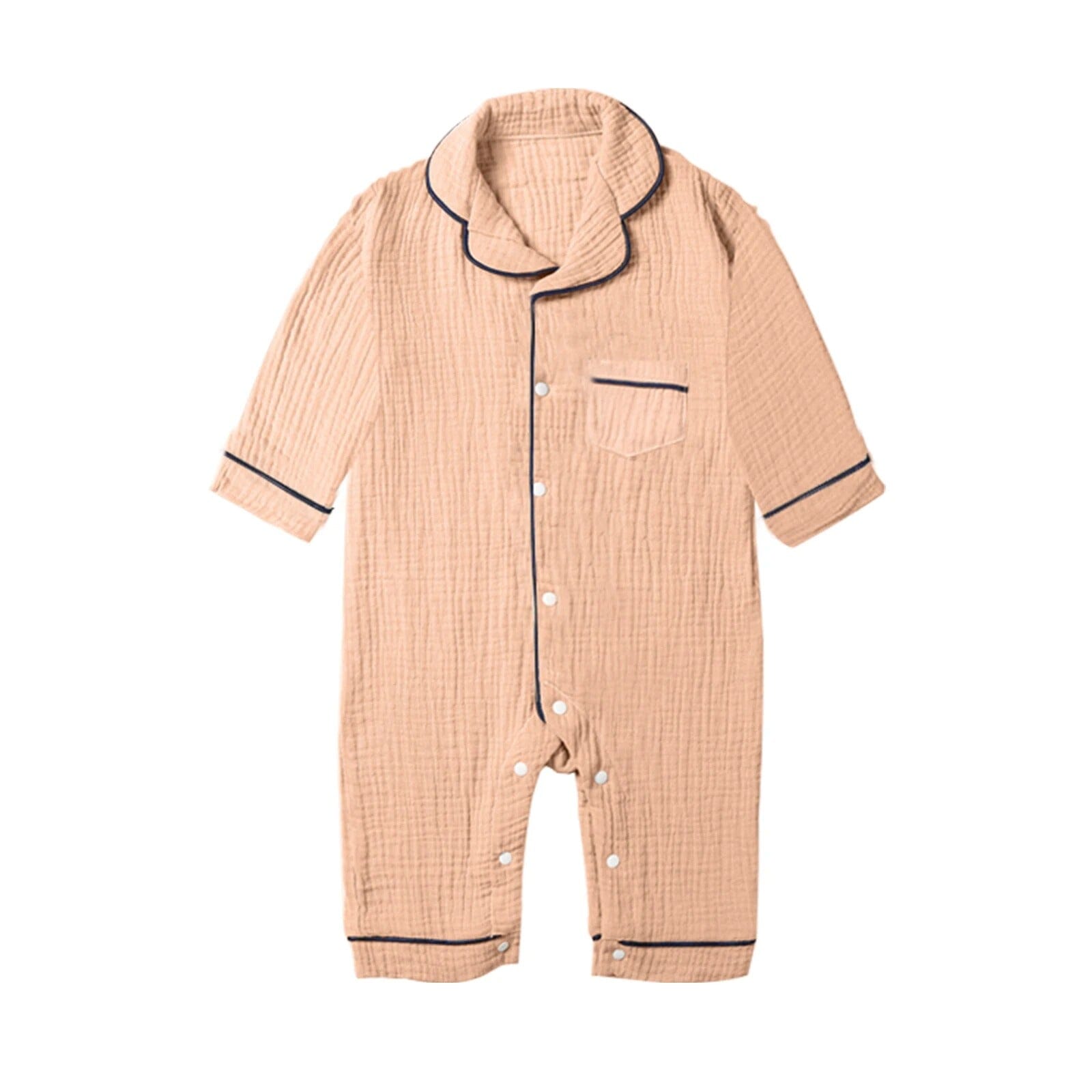 Pijama Macacão Bebê Manga Longa