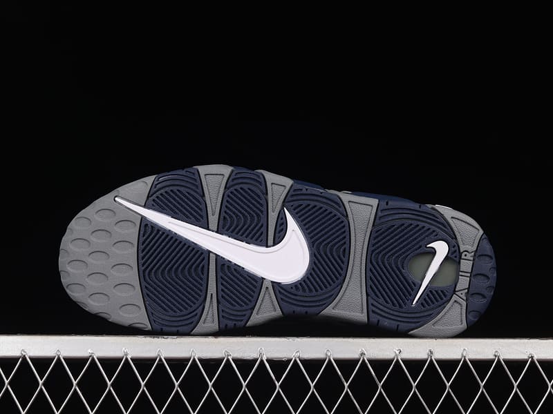 Nike Air More Uptempo Grey Midnight Navy