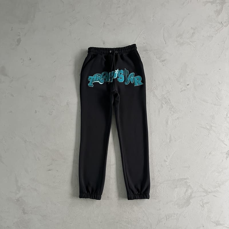 Conjunto Trapstar Wildcard Chenille BlueBlack