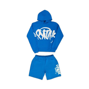 Conjunto Team Syna Hood Twinset Blue