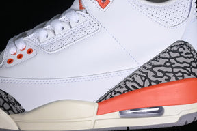 Air Jordan 3 White Georgia Peach