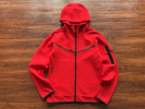 Conjunto Nike Tech Fleece Vermelho