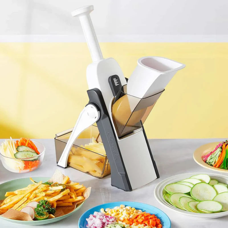 Cortador e Fatiador de Alimentos Multifuncional SliceMaster