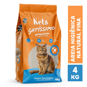 Areia Higiênica Premium para Gatos | Kets Gatissimo