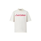 Camiseta Louis Vuitton x Nigo Embroidered Mockneck