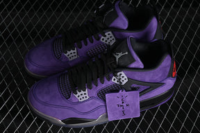 Air Jordan 4 x Travis Scott Purple Suede