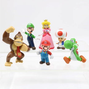 Super Mario Bros - Miniaturas + Estojo de Brinde