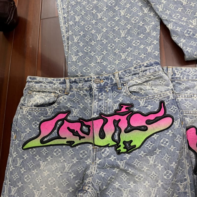 Calça Louis Vuitton Baggy Denim Pants "Indigo"