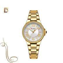 Relógio Feminino de Aço Dourado - Curren KorsMary