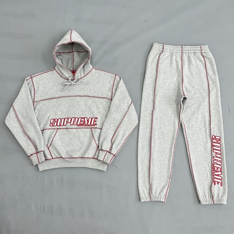 Conjunto Supreme Coverstitch Hooded