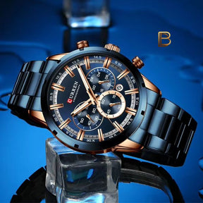 Relógio Masculino Curren Luxury - Original
