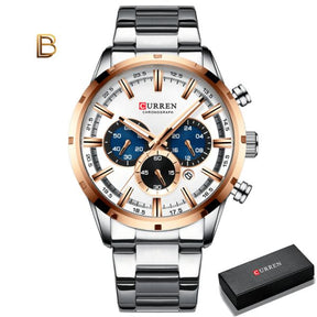 Relógio Masculino Curren Luxury - Original