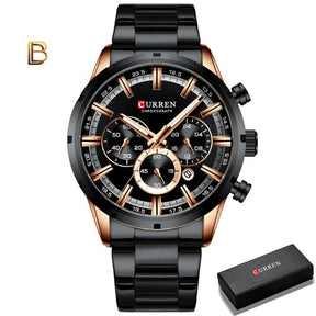 Relógio Masculino Curren Luxury - Original