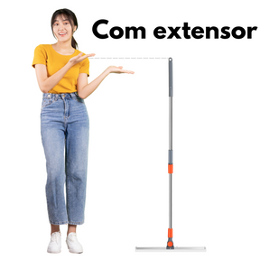Rodo Mágico Inox Multiuso Silicone Varre e Seca com 15%PrimeiraCompra+Frete Grátis