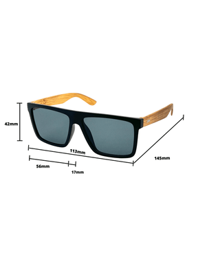 Óculos de Sol com Haste de Bambu - EcoStyle