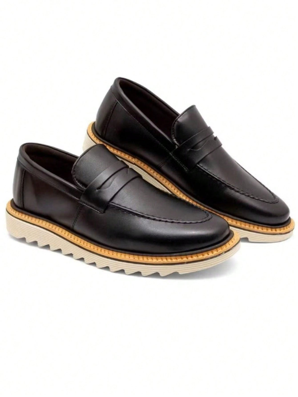 Sapato Oxford Tratorado Masculino - Couro Premium