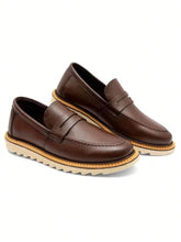 Sapato Oxford Tratorado Masculino - Couro Premium