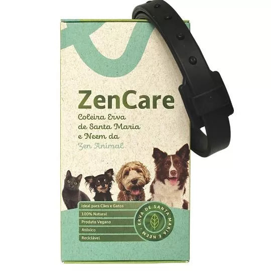 Coleira Natural Anti Pulgas e Carrapatos para Cachorro e Gato | Coleira ZenCare