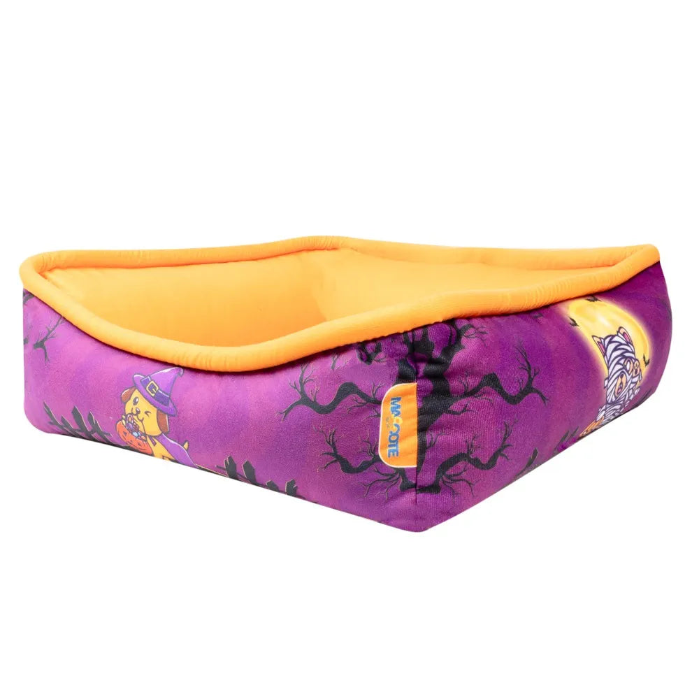 Cama para Cachorro e Gato Anti-Alérgica | Mascote Halloween Roxa™
