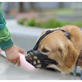 Focinheira para Cachorro Extra Confortável e Resistente | Focinheira Silicon™