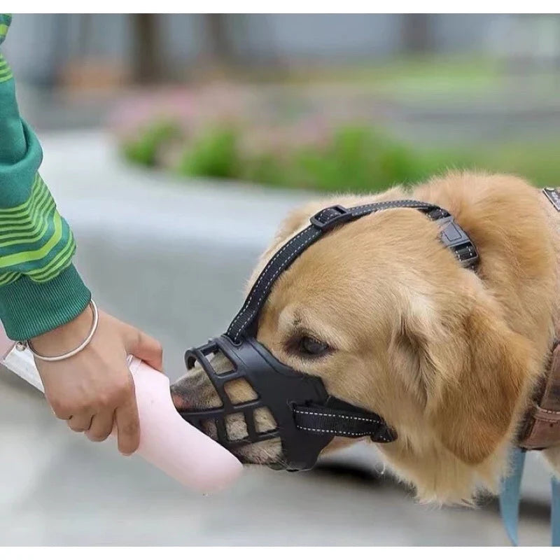 Focinheira para Cachorro Extra Confortável e Resistente | Focinheira Silicon™