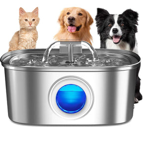 Fonte Automática para Cães e Gatos de Inox | Aquaflow™