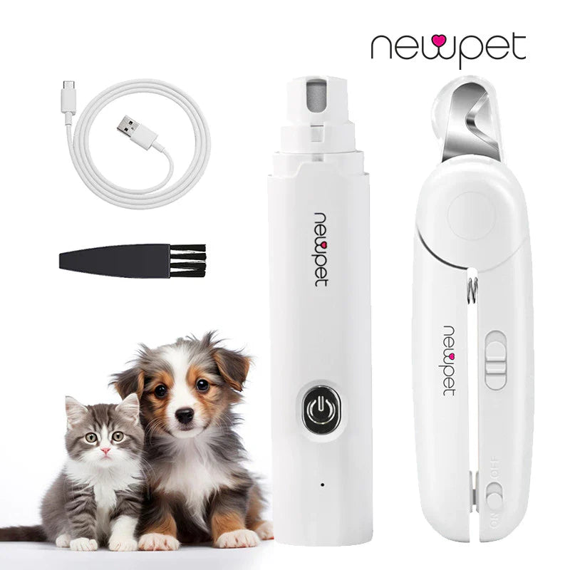 Kit Cortador e Lixador de Unhas para Cachorro e Gato | Kit NailCare™