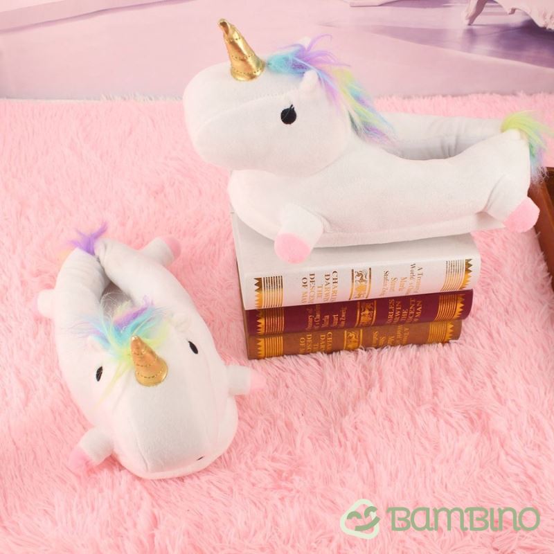 Pantufa de Unicórnio Infantil